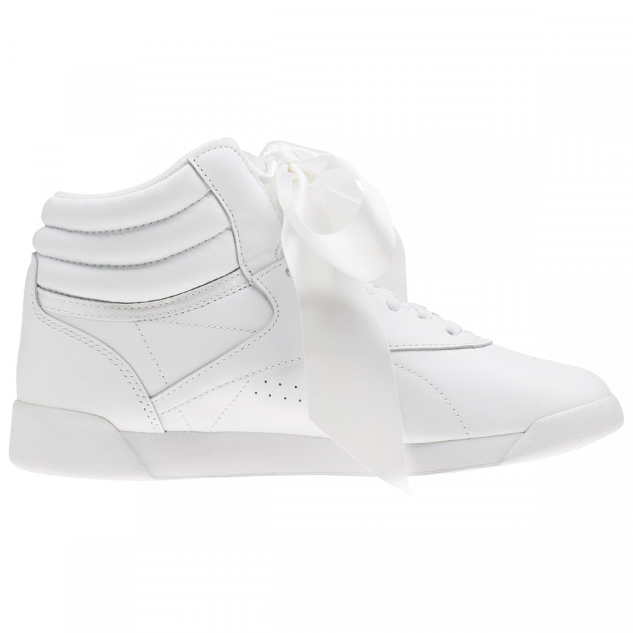 Reebok Pantofi Sport F/S HI SATIN BOW WHITE/SKULL GREY 