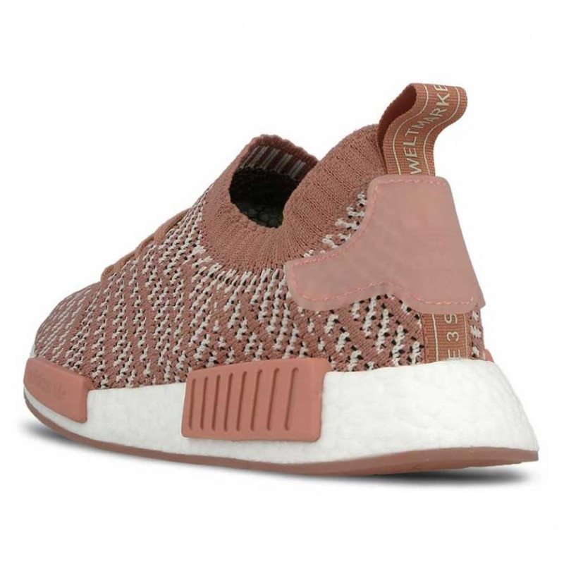 ADIDAS Pantofi Sport NMD_R1 STLT PK W ASHPNK/ORCTIN/FTWWHT 