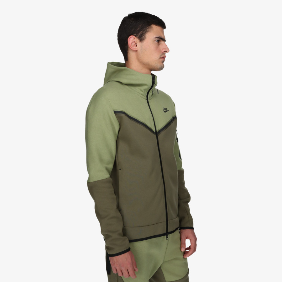 NIKE Hanorace M NSW TCH FLC HOODIE FZ WR 