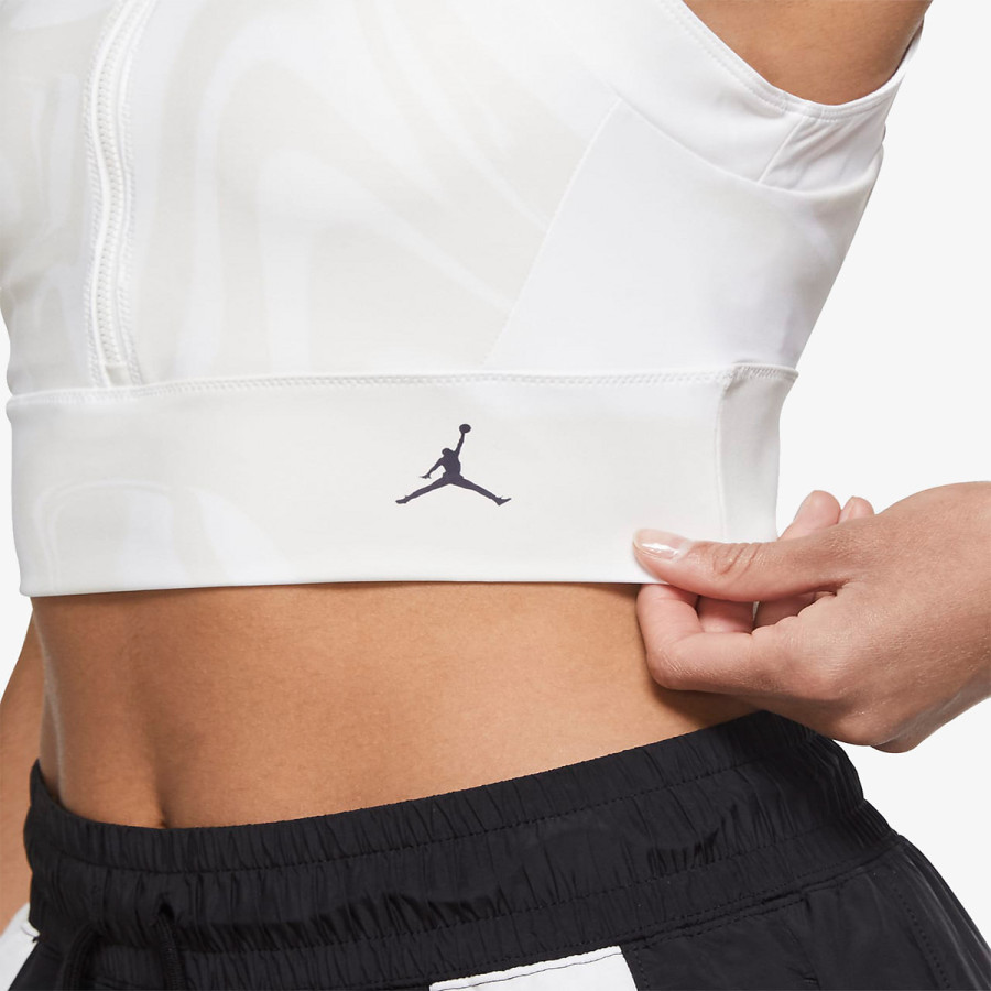 NIKE Bustiera W J UTILITY CROP TOP AOP 
