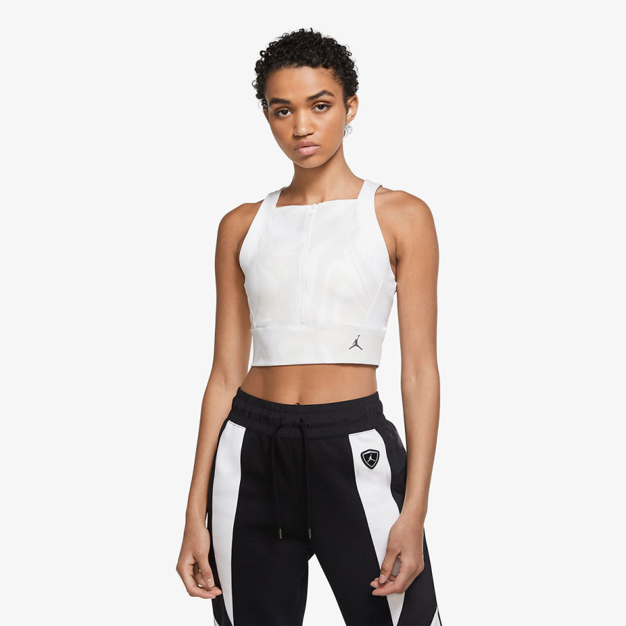 NIKE BUSTIERA W J UTILITY CROP TOP AOP 