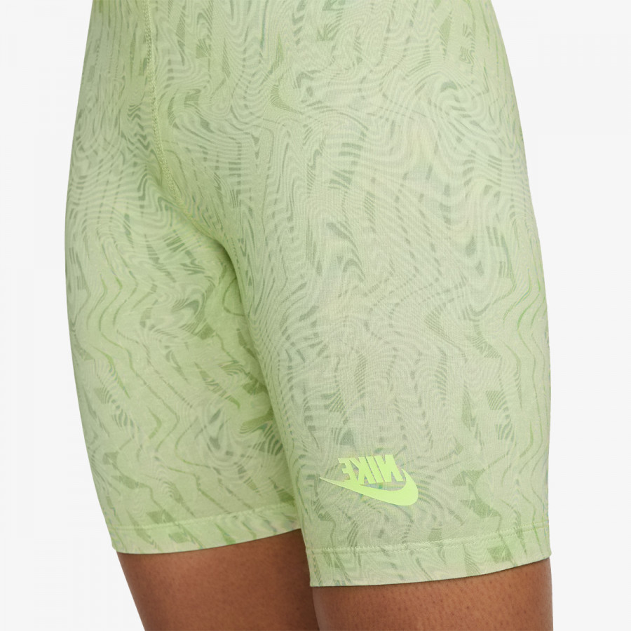 NIKE Pantaloni scurti W NSW FESTIVAL AOP  BIKE SHORT 