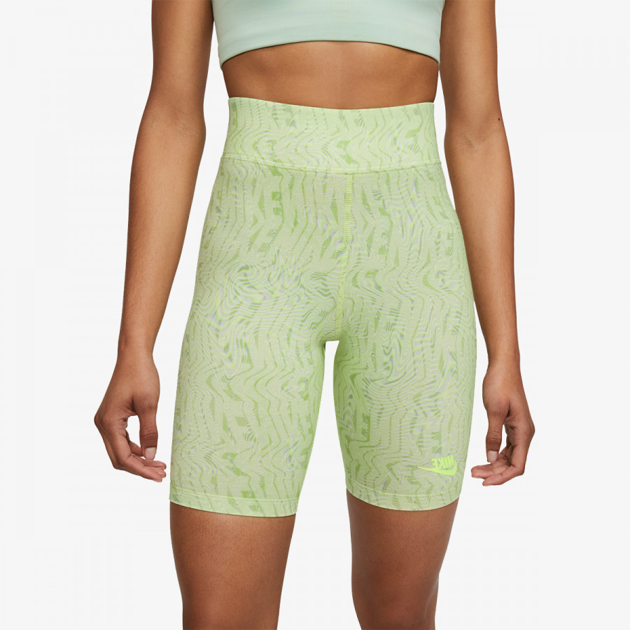 NIKE Pantaloni scurti W NSW FESTIVAL AOP  BIKE SHORT 