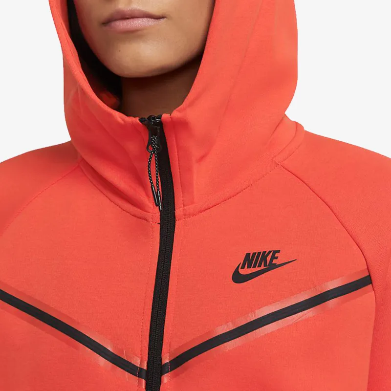 Nike hanorac w nsw tch flc wr hoodie fz Clearance