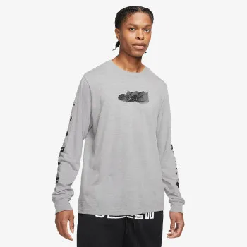 NIKE Tricouri maneca lunga Jumpman Fleece Crew 