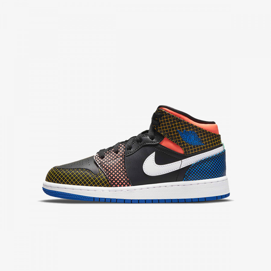 NIKE Pantofi Sport AIR JORDAN 1 MID MMD BG 