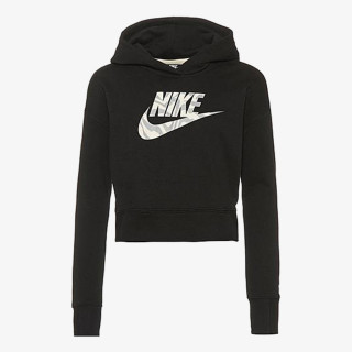 NIKE Hanorace Sportswear Older Kids' (Girls') Cropped Hoodie 