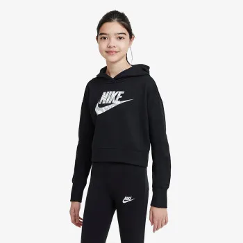 NIKE Hanorace Sportswear Older Kids' (Girls') Cropped Hoodie 