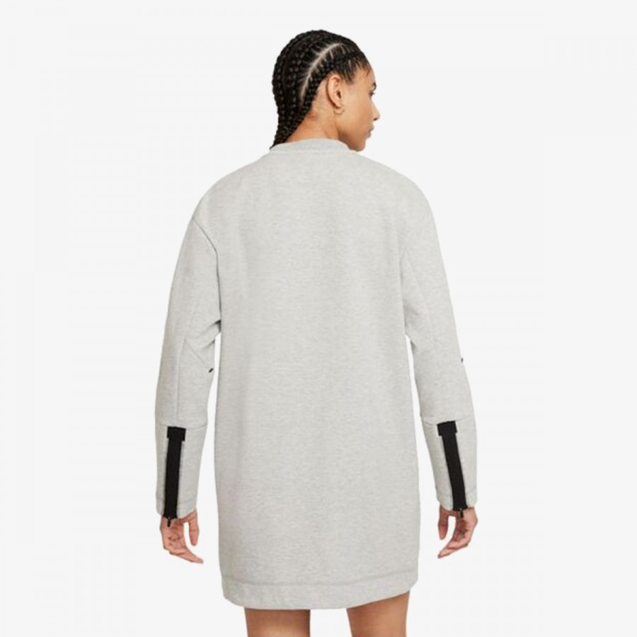 NIKE Rochii W NSW TCH FLC ESSNTL LS DRSS 