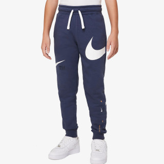 NIKE Pantaloni de trening B NSW FLC SWOOSH PANT 