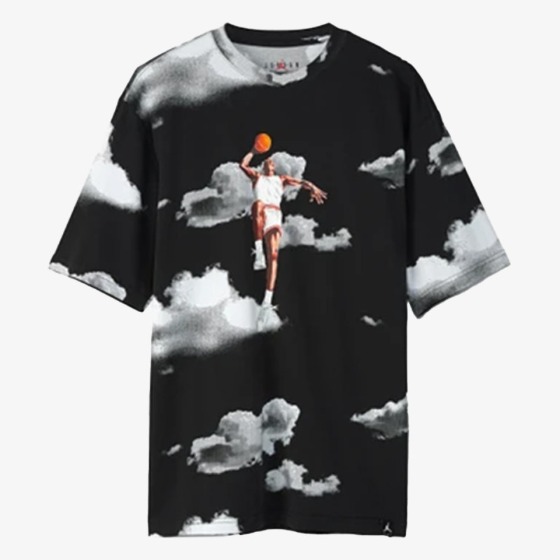 NIKE Tricouri M J ESS STMT 85 AOP SS CREW 