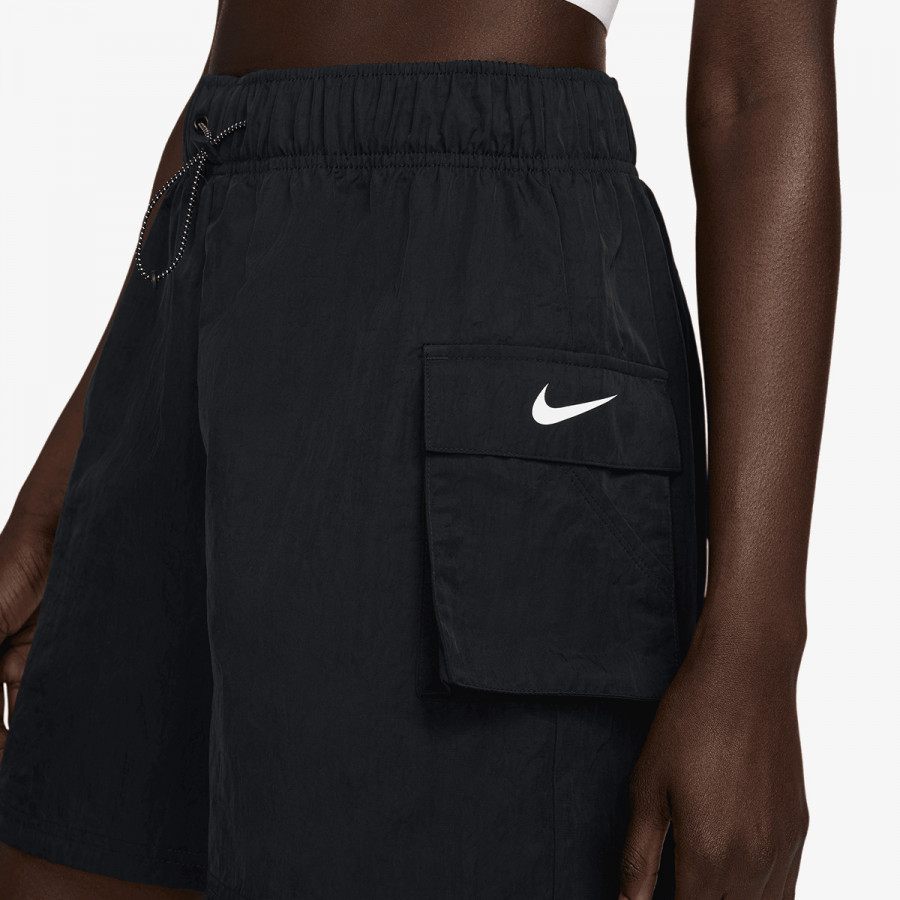 NIKE Pantaloni scurti SPORTSWEAR WOVEN HIGH-RISE 