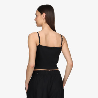 NIKE Tricou fara maneci ESSNTL RIB CROP 
