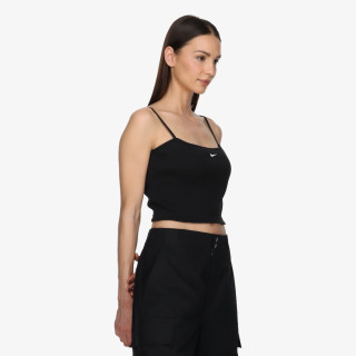 NIKE Tricou fara maneci ESSNTL RIB CROP 