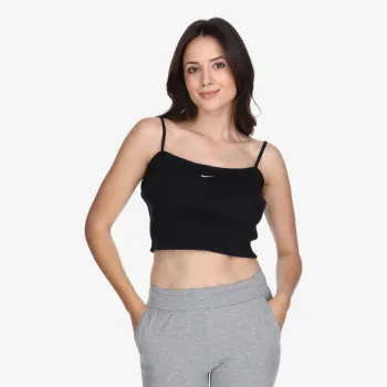 NIKE TRICOU FARA MANECI ESSNTL RIB CROP 