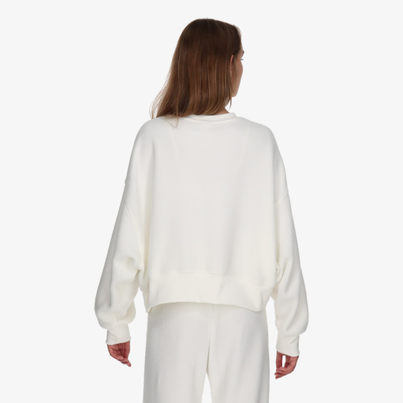 NIKE Hanorace W NSW PLSH MOD CROP CREW 
