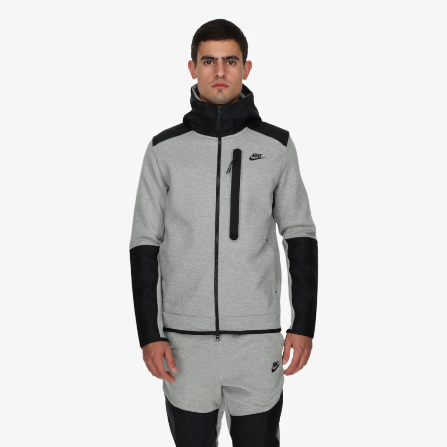 NIKE Hanorace M NK TCH FLC OVERLAY FZ 