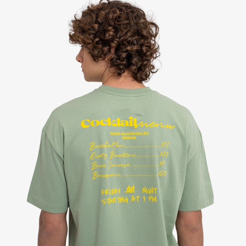 DOT Tricouri COCKTAIL LIST T-SHIRT 