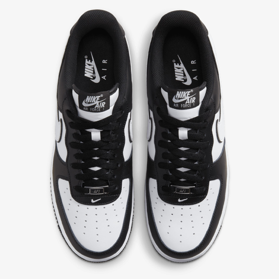 NIKE Pantofi Sport Air Force 1 Low '07<br /> White Swoosh Panda 