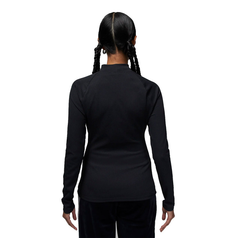 NIKE Tricouri maneca lunga W J FLIGHT LS RIB TOP 