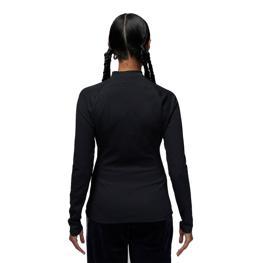 NIKE Tricouri maneca lunga W J FLIGHT LS RIB TOP 