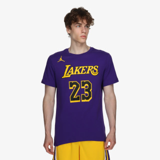 NIKE Tricouri Jordan NBA LeBron James Los Angeles Lakers Statement Edition Tee Field Purple 