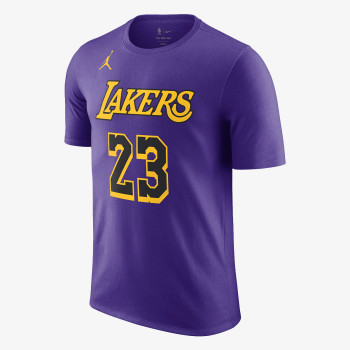 NIKE Tricouri Jordan NBA LeBron James Los Angeles Lakers Statement Edition Tee Field Purple 