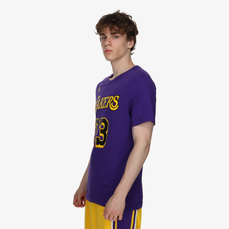 NIKE Tricouri Jordan NBA LeBron James Los Angeles Lakers Statement Edition Tee Field Purple 