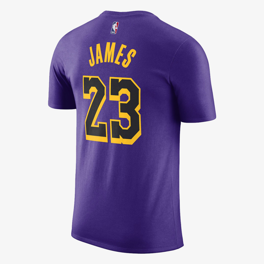 NIKE Tricouri Jordan NBA LeBron James Los Angeles Lakers Statement Edition Tee Field Purple 