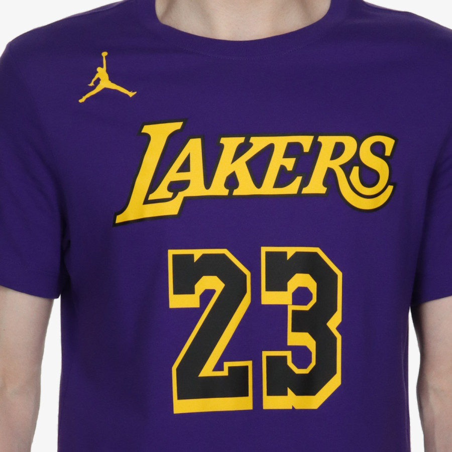 NIKE Tricouri Jordan NBA LeBron James Los Angeles Lakers Statement Edition Tee Field Purple 
