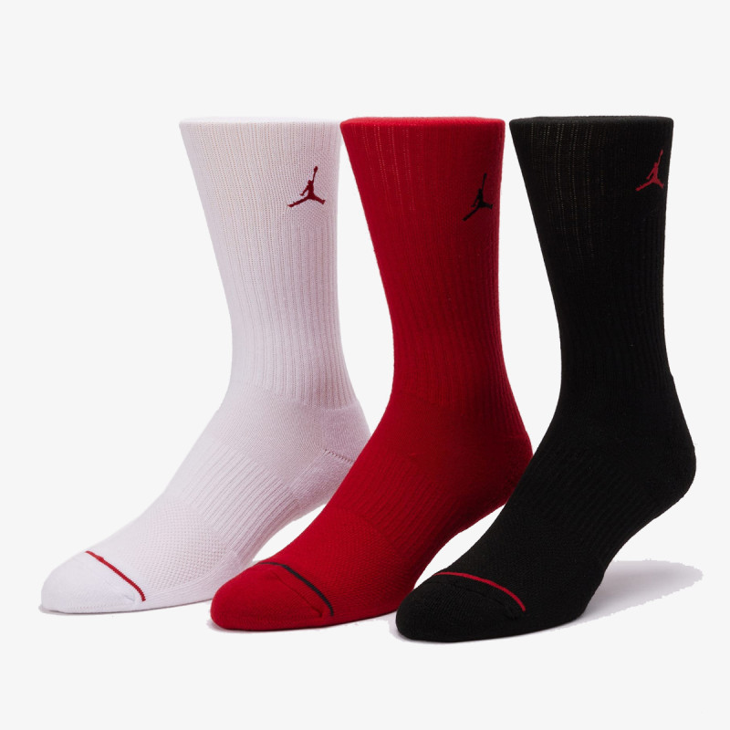 NIKE Sosete U J EVERYDAY CUSH POLY CREW 3PR -  144 