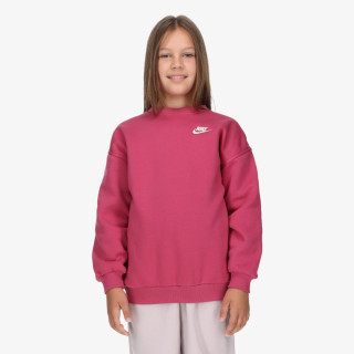 NIKE Hanorace G NSW CLUB FLC OVRSZD CREW LBR 