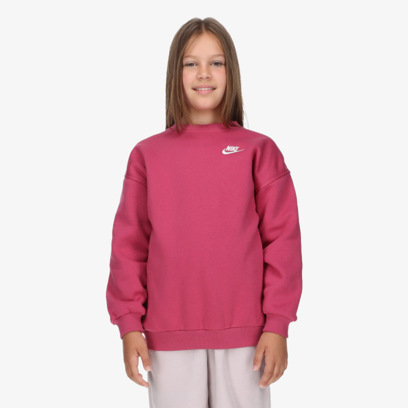 NIKE Hanorace G NSW CLUB FLC OVRSZD CREW LBR 