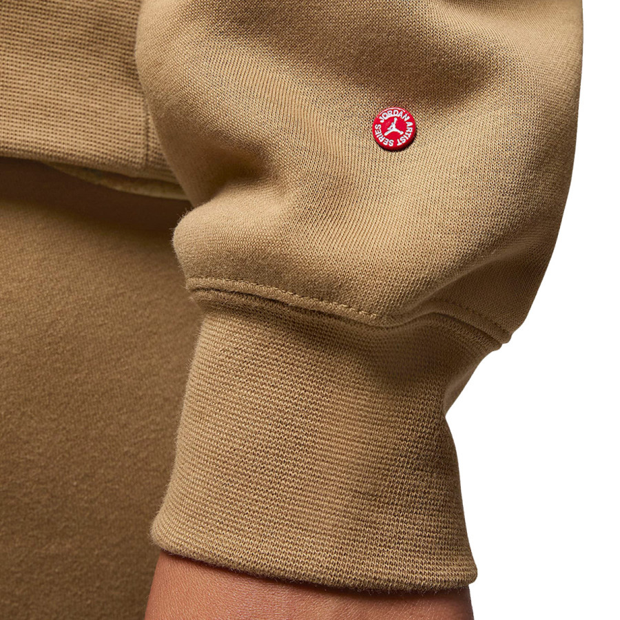 NIKE Tricouri maneca lunga W J BRKLN FLC CREW AS 