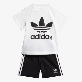 ADIDAS Tricou si pantaloni scurti TREFOIL 
