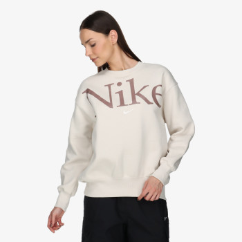 NIKE Tricouri maneca lunga NIKE Tricouri maneca lunga W NSW PHNX FLC OS LOGO CREW 