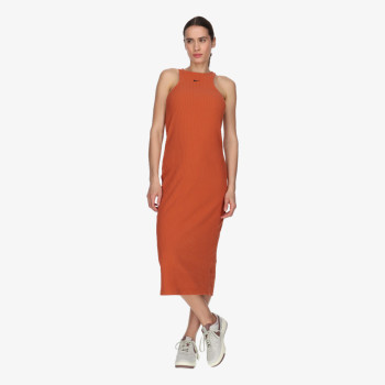 NIKE Rochii W NSW NK CHLL KNT RIB MIDI DRS 