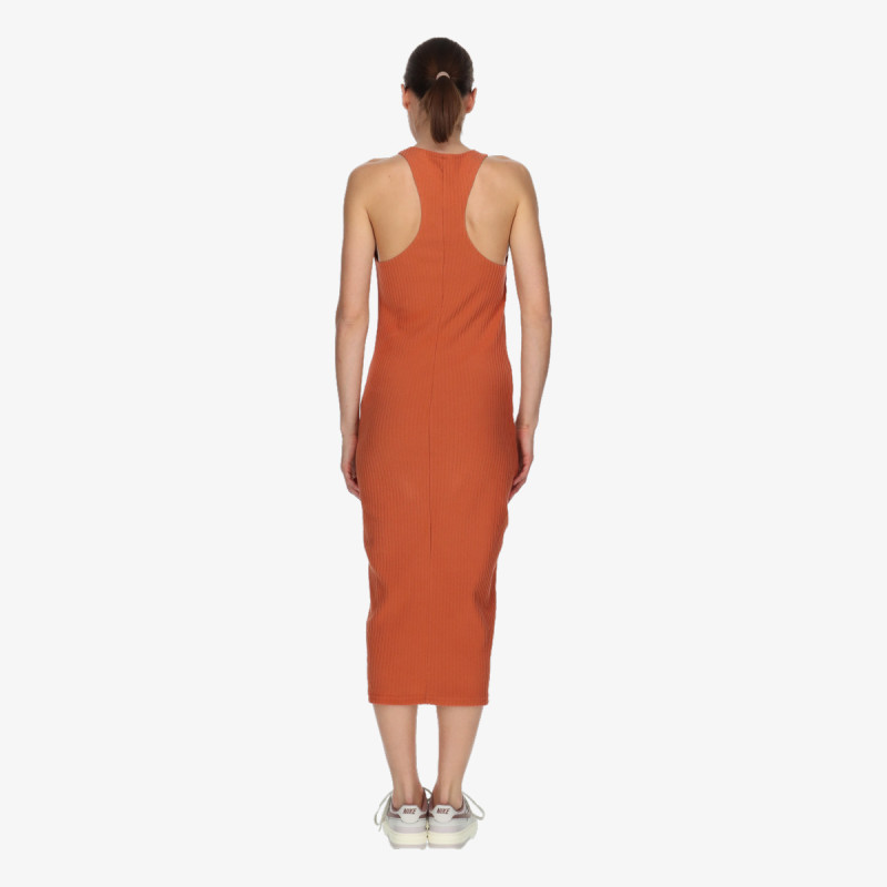 NIKE Rochii W NSW NK CHLL KNT RIB MIDI DRS 