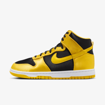 NIKE Pantofi Sport Dunk High Satin Goldenrod 