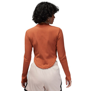 NIKE Tricouri maneca lunga W J LS KNIT SLD TOP 2 