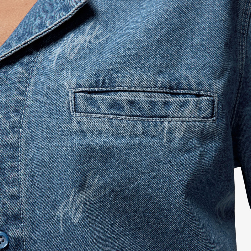 NIKE Tricouri W J SS AOP WVN TOP 