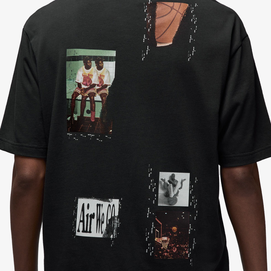 NIKE Tricouri M J FLT HRTG 85 NB SS CREW