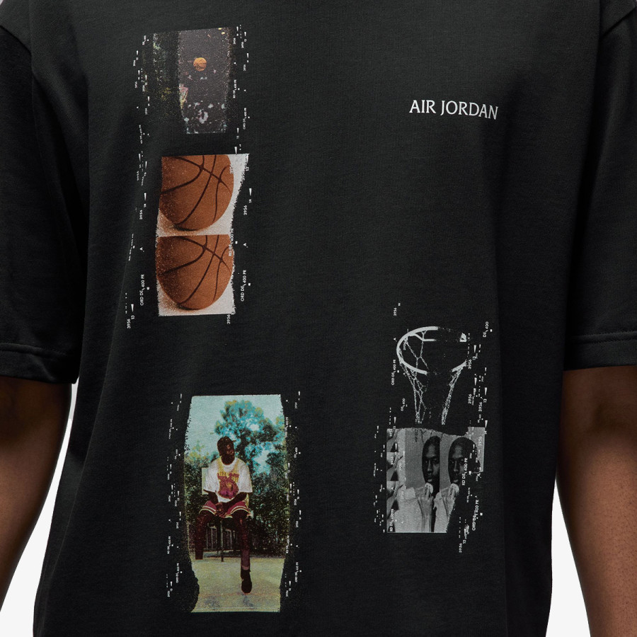 NIKE Tricouri M J FLT HRTG 85 NB SS CREW