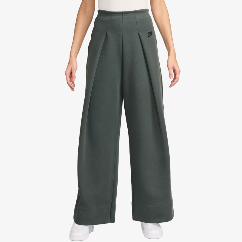NIKE Pantaloni de trening W NSW TCH FLC HR PLT PANT WIDE 