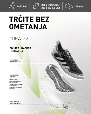 ADIDAS Pantofi Sport 4DFWD 2 