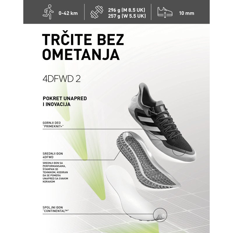 ADIDAS Pantofi Sport 4DFWD 2 