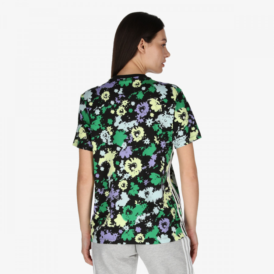 ADIDAS Tricouri FLORAL LOOSE 