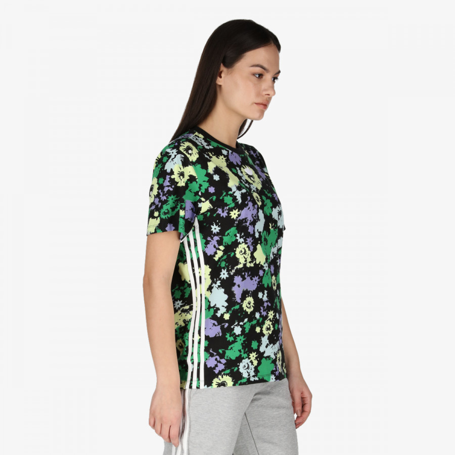 ADIDAS Tricouri FLORAL LOOSE 