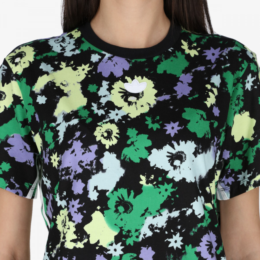 ADIDAS Tricouri FLORAL LOOSE 