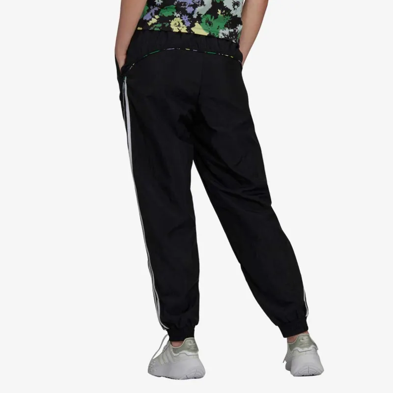 ADIDAS Pantaloni de trening FLORAL PIPING WOVEN 